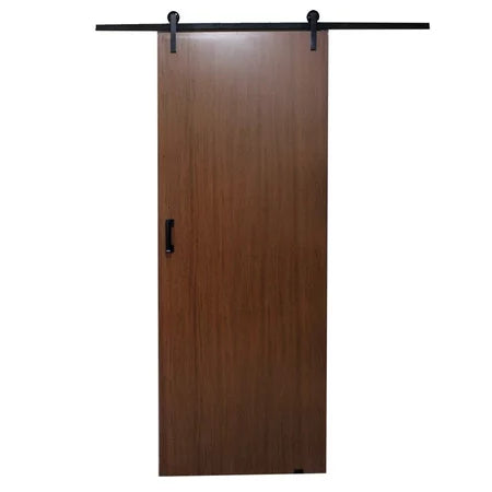 Porta de Madeira Celeiro Sobrepor 215x80cm Melamínica Mdf Ultra Mgm