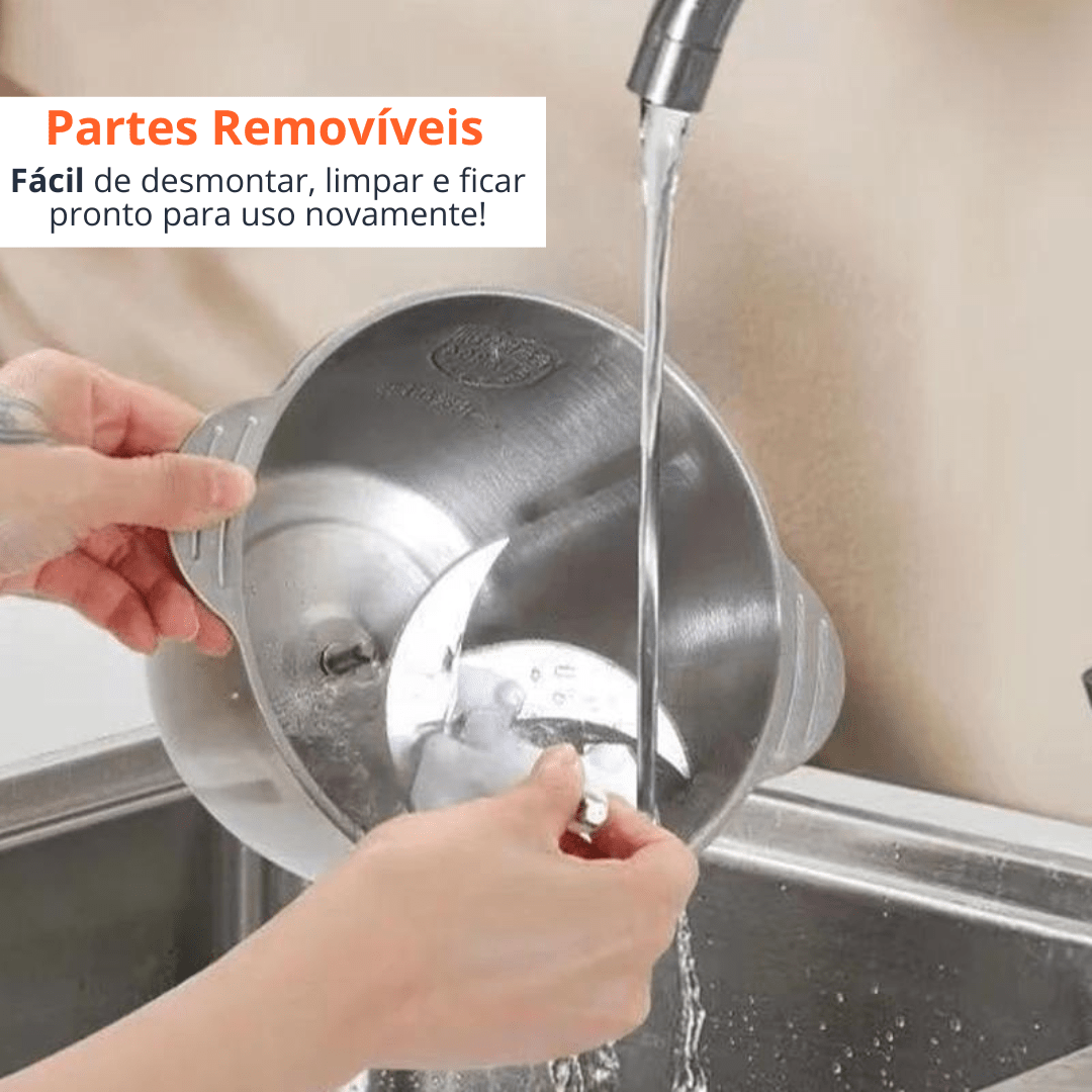 Triturador e Moedor Profissional de Alimentos em Inox UltraMixer