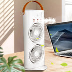Ventilador Climatizador Duplo com Função Umidificador 3 em 1 MaxVent
