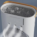 Ventilador Climatizador Duplo com Função Umidificador 3 em 1 MaxVent