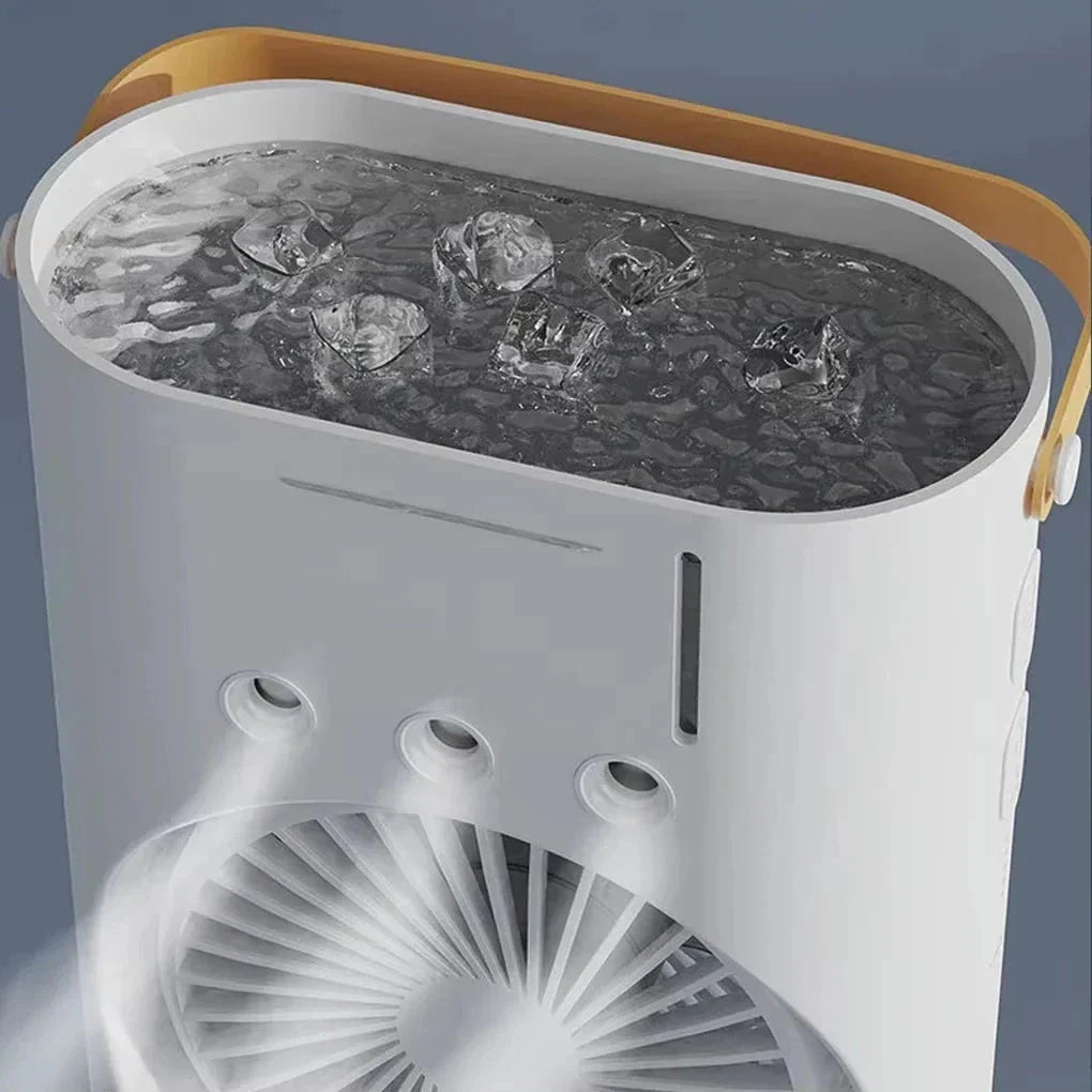 Ventilador Climatizador Duplo com Função Umidificador 3 em 1 MaxVent